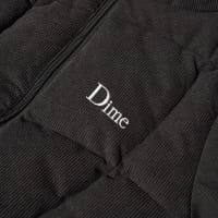 Dime Corduroy Wave Puffer Jacket - Black
