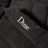 Dime Corduroy Wave Puffer Jacket - Black