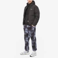 Dime Corduroy Wave Puffer Jacket - Black