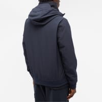 Stone Island Soft Shell-R Hooded Jacket - Navy Blue