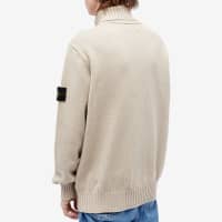 Stone Island Turtle Neck Knit - Plaster
