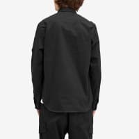 C.P. Company Gabardine Lens Button Overshirt - Black