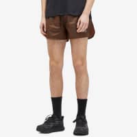 OVER OVER 4" Track Shorts - Hot Chocolate