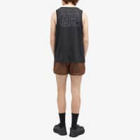 OVER OVER 4" Track Shorts - Hot Chocolate