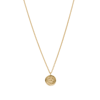 Tom Wood Coin Pendant - Gold