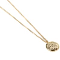 Tom Wood Coin Pendant - Gold