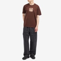 C.P. Company Metropolis Embossed Logo Badge T-Shirt - Rum Raisin