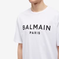 Balmain Classic Paris T-Shirt - White & Black