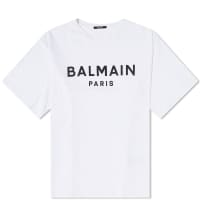 Balmain Classic Paris T-Shirt - White & Black