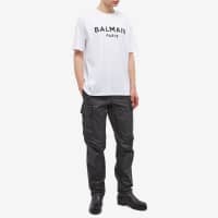 Balmain Classic Paris T-Shirt - White & Black