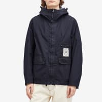 C.P. Company 50 Fili Indigo Goggle Jacket - Insignia Blue