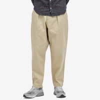 Universal Works Pleated Track Pants - Stone
