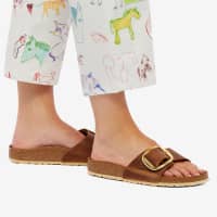 Birkenstock Madrid Big Buckle - Cognac