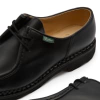 Paraboot Michael Leather Lace Up Derby Shoe - Black