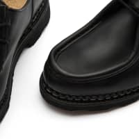 Paraboot Michael Leather Lace Up Derby Shoe - Black