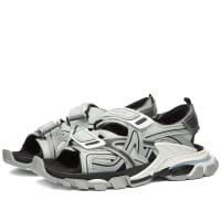 Balenciaga Track Sandal - Grey, White & Black