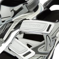 Balenciaga Track Sandal - Grey, White & Black