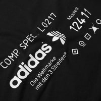 Adidas Originals by Alexander Wang Long Sleeve Graphic Tee - Black