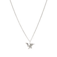 Serge DeNimes Silver Eagle Necklace