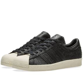 Adidas Superstar 80s W (Core Black & Off White) | END.