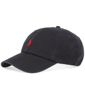 polo ralph lauren classic baseball cap black red end