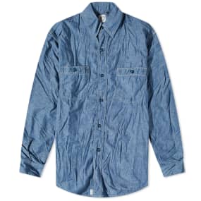 Engineered Garments Coverall Jacket Indigo 12oz Cone Denim | END. (US)
