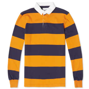 Barbour X Norton Sons Lowesoft Rugby Shirt Amber End