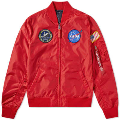 Alpha Industries MA-1 TT NASA Reversible II Jacket