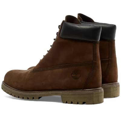 timberland 6 in buck boots rust nubuck