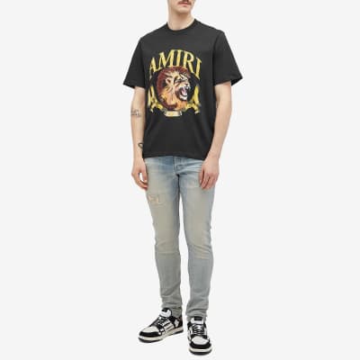 AMIRI AWDNSM1003STONEINDIGO 関税送料込 T-shirt Amiri Black size L International in Cotton - 40063744