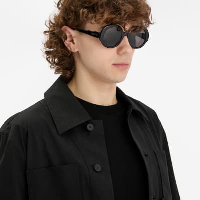 ★LOEWE★ ブラック Dawn サングラス スクエア スクリーン サングラス ブラック - LOEWE