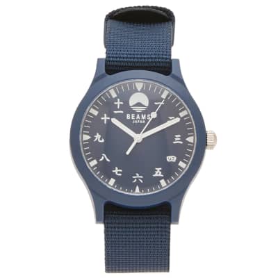 BEAMS JAPAN Kanji Number Wrist Watch