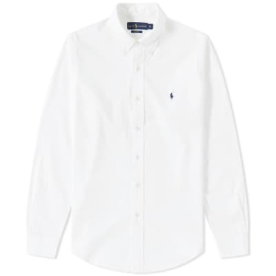 Polo Ralph Lauren Slim Fit Button Down Poplin Shirt ...