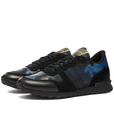 all black valentino trainers
