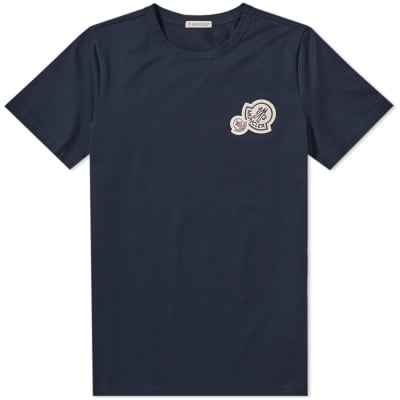 moncler polo dark blue moncler polo dark blue
