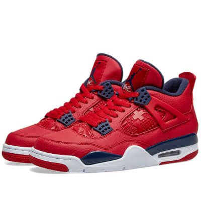 fiba red jordan 4