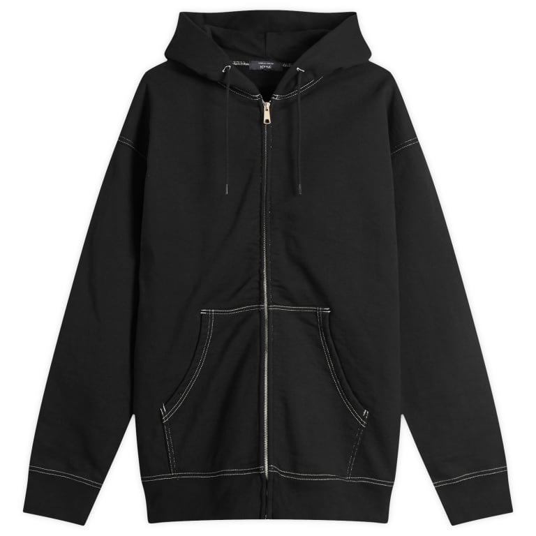 Мужская одежда Comme des Garçons с крашеным капюшоном на молнии