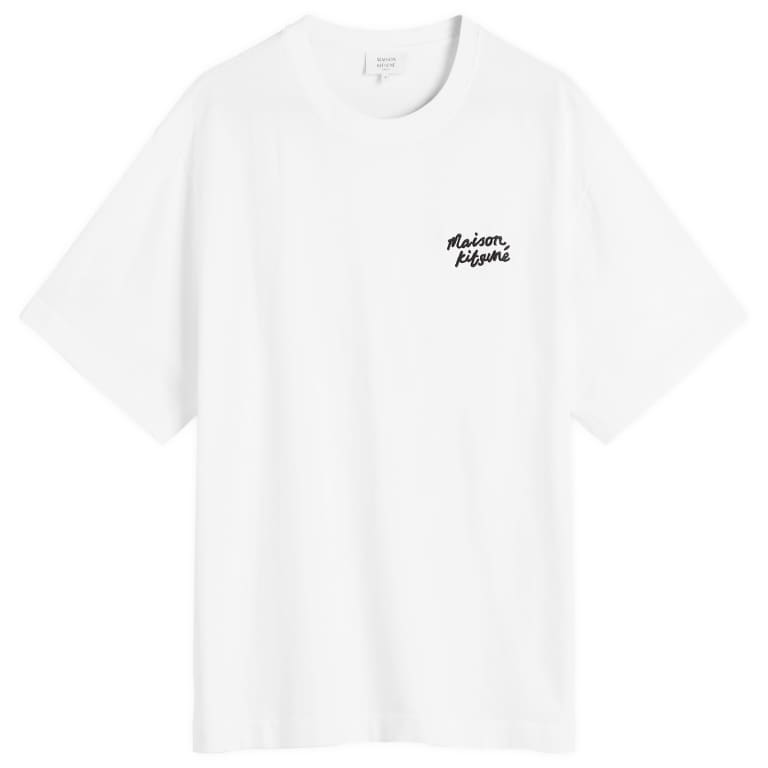 Maison Kitsune Handwriting Embroidery Oversize T-Shirt 18690₽