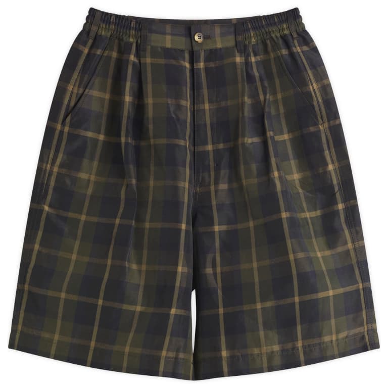 Шорты Comme des Garçons Homme в клетку по погоде