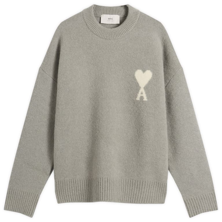 AMI Paris Alpaca Knit ADC Crew Neck Jumper