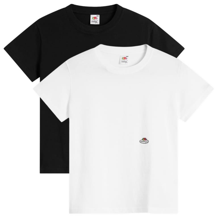 Классическая футболка Hommegirls x Fruit of the Loom - В упаковке 2 штуки