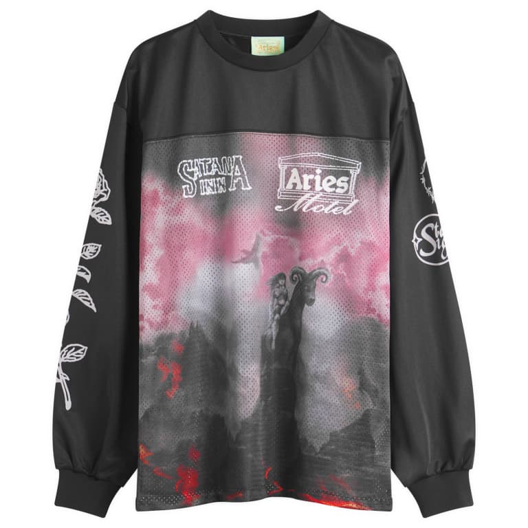 Футболка Aries Ramscape Airtex LS
