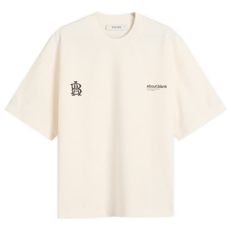 aboutblank Dual Logo T-Shirt 13090₽