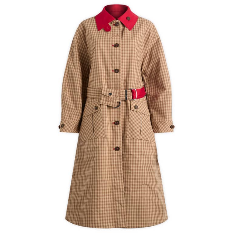 Damson Madder Anja Reversible Honey Trench Coat