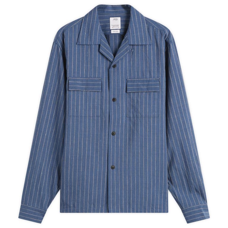 Рубашка в полоску от Visvim Keesey
