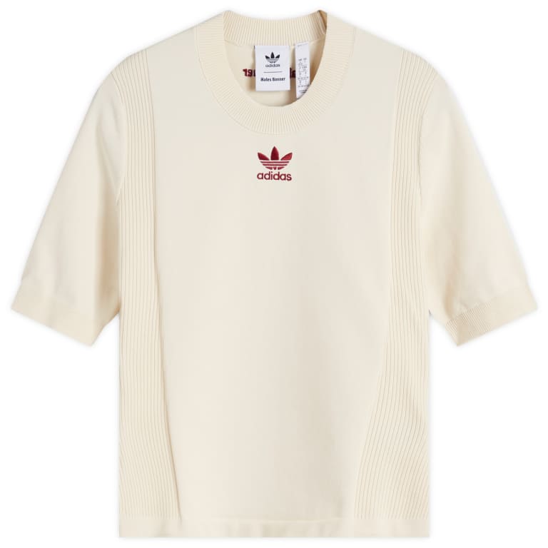 Трикотаж Adidas x Wales Bonner с коротким рукавом