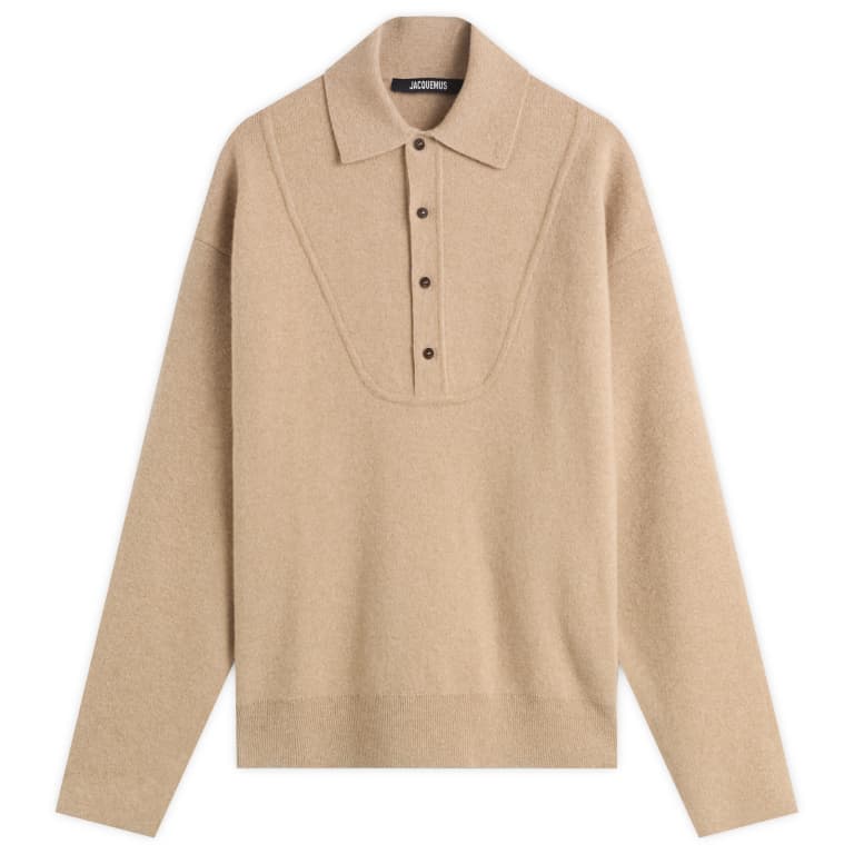 Вязаное поло из шерсти и кашемира Jacquemus