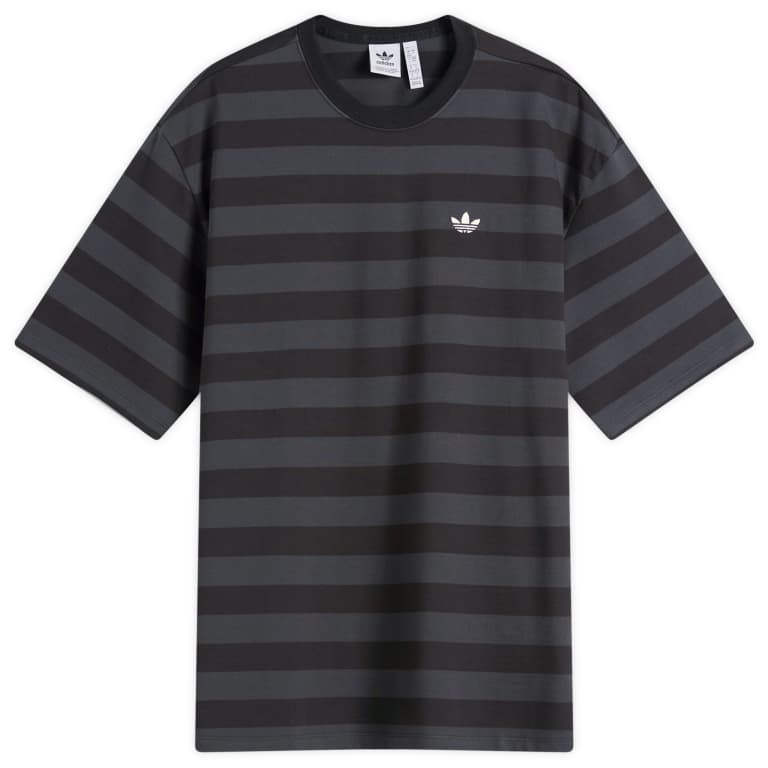 полосатая футболка adidas Ss