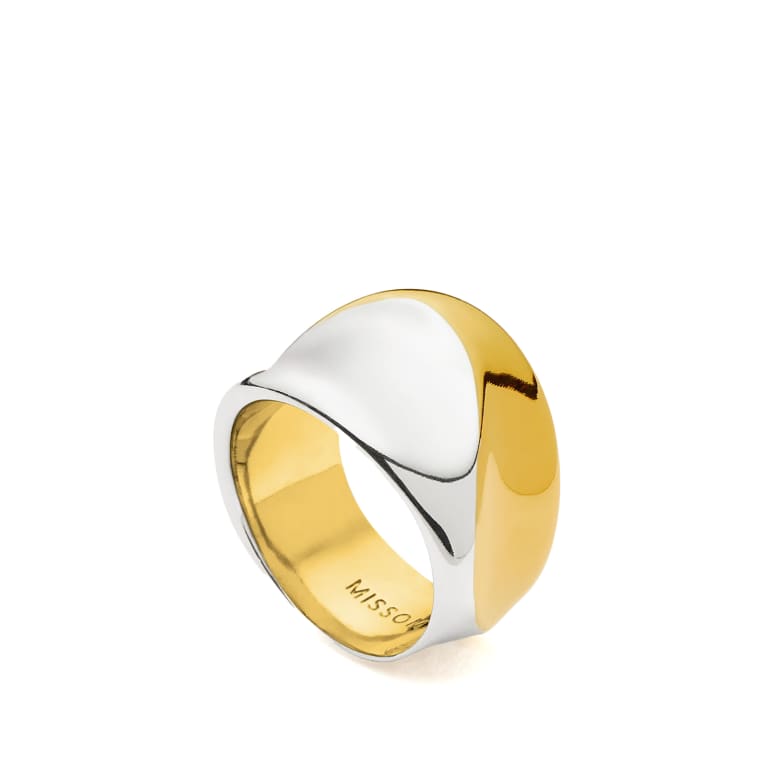 Missoma Sculptural Molten Statement Ring