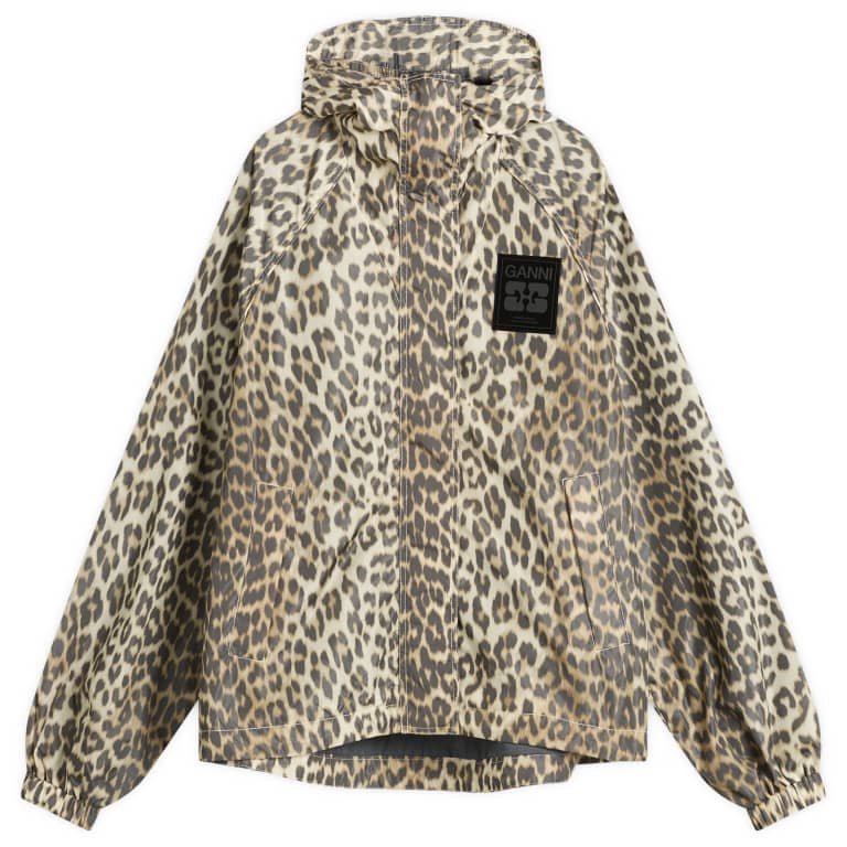 GANNI Flyweight Nylon Jacke